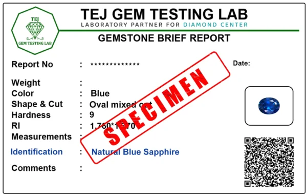 Blue sapphire
